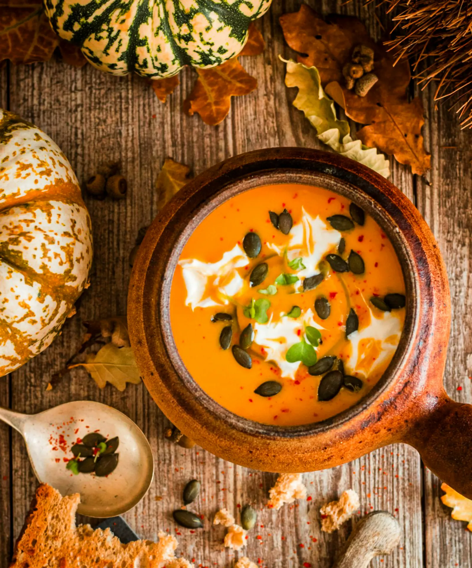 [TUP-03] Crema de calabaza trufada